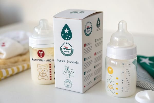 Babyflaschen Verpackung