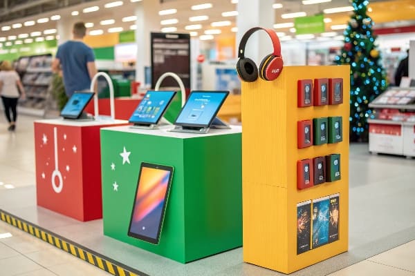 電子製品ディスプレイ