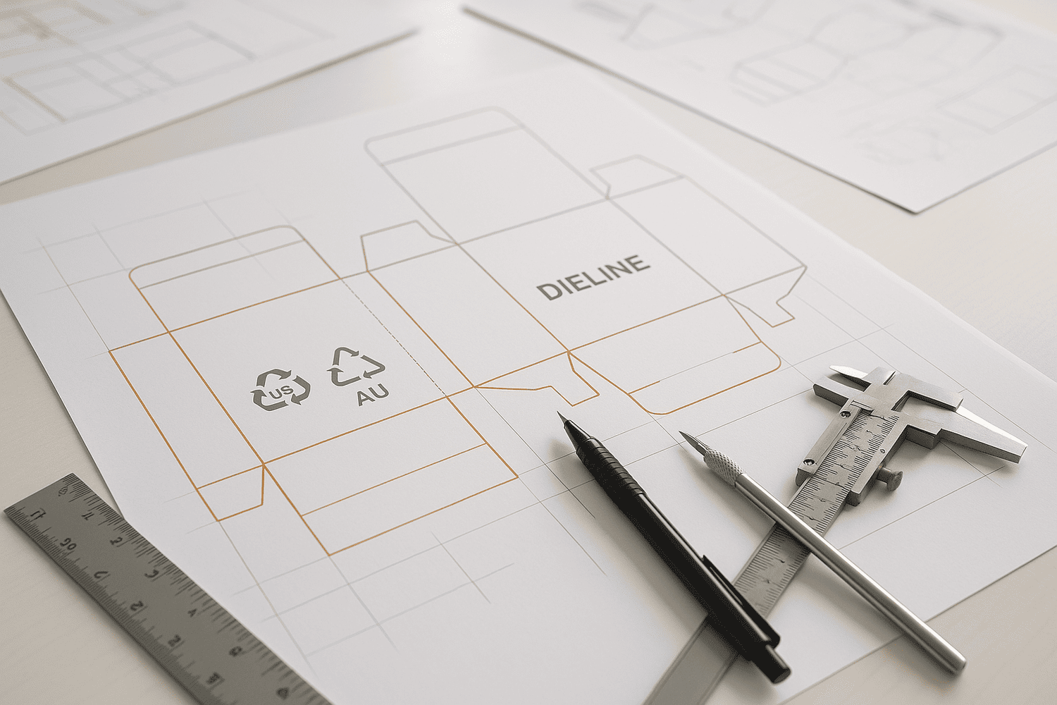 How to Create a Dieline That Works for Both Australian and US Retail Markets?
