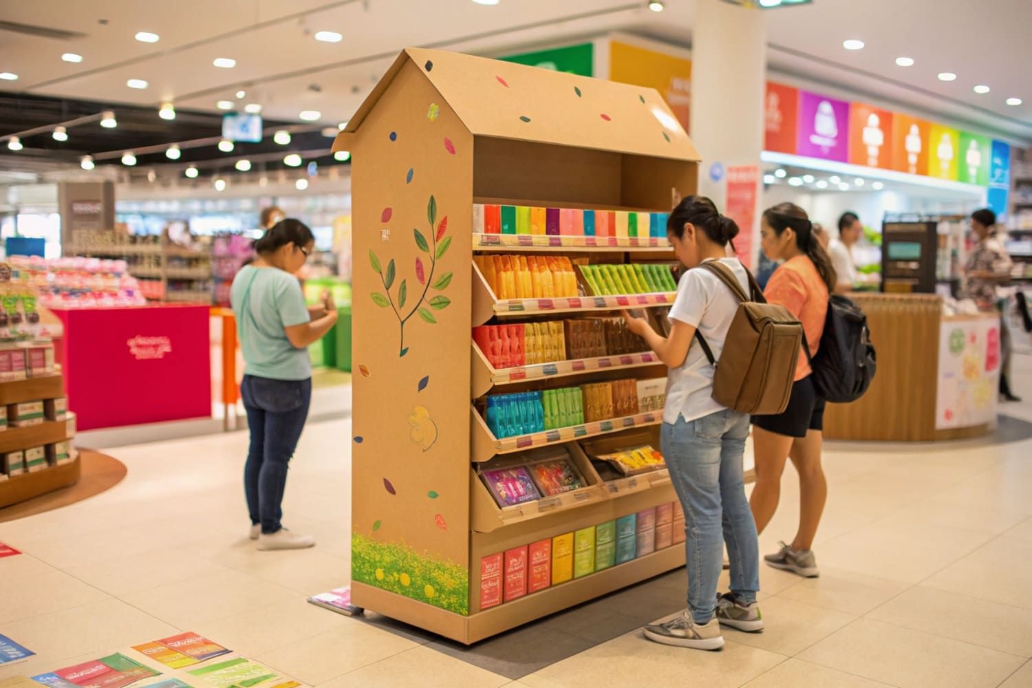 What are some examples of products that are traditionally merchandised in POP and POS Displays?