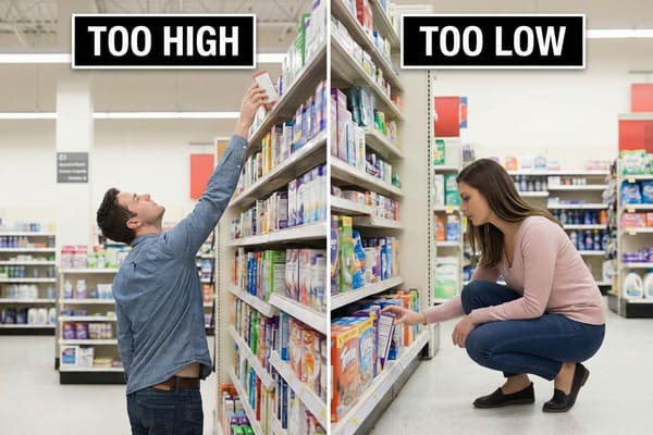 अपने रिटेल डिस्प्ले की ऊंचाई कैसे चुनें?