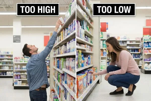 How to Choose Your Retail Display Height?