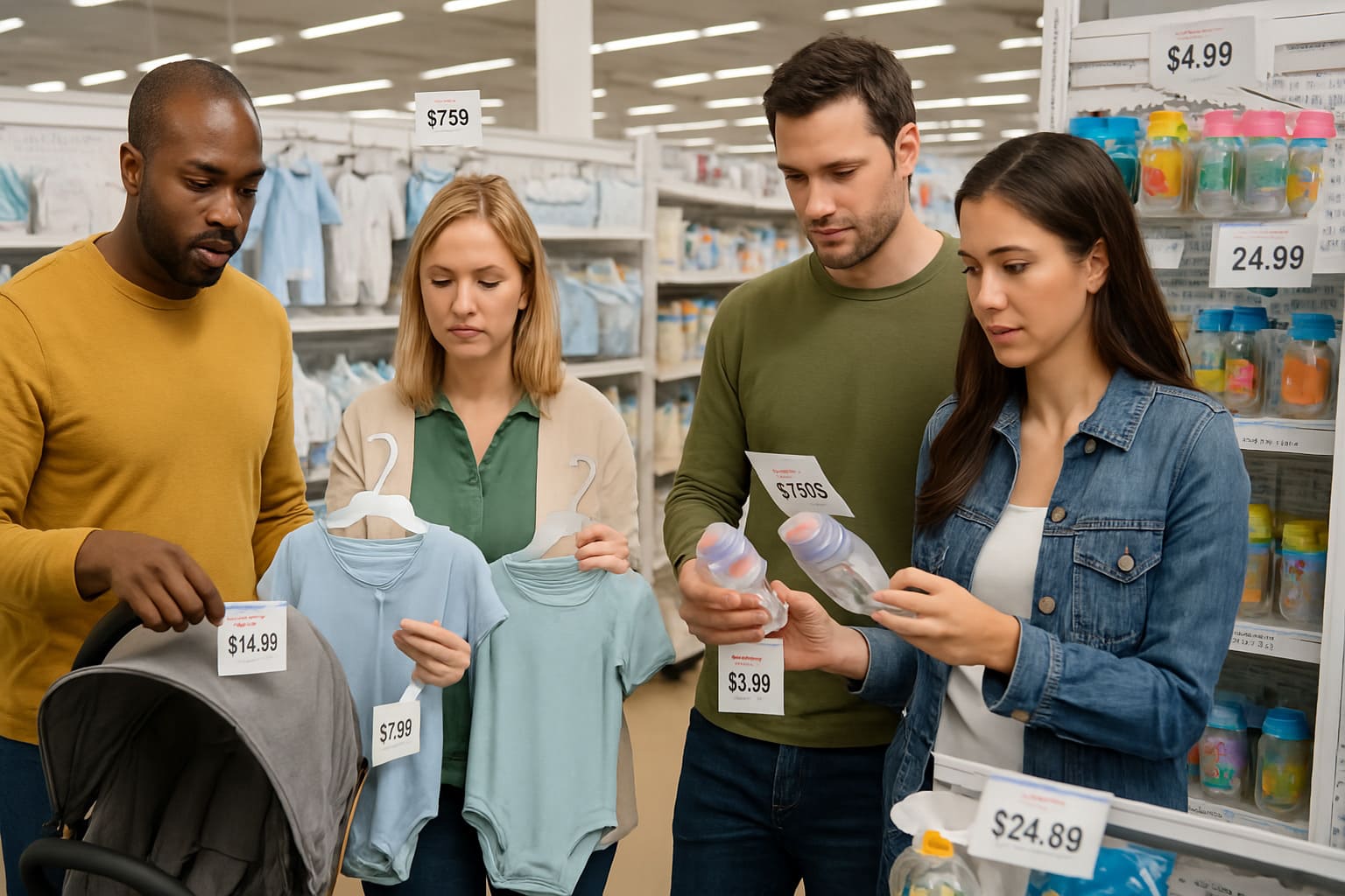 Comprar productos para bebés