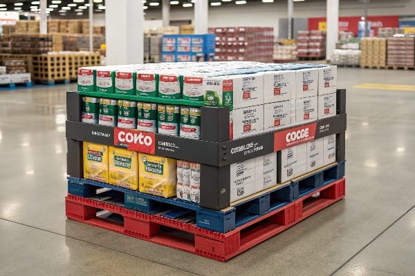 Close-up de Costco Pallet