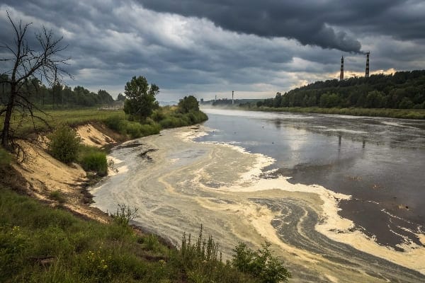 Contaminación tóxica del río
