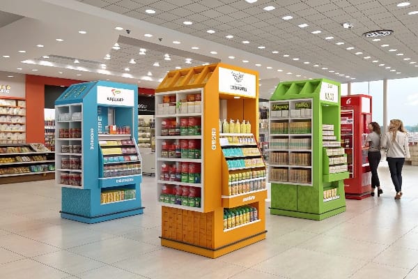 Tienda minorista vibrante