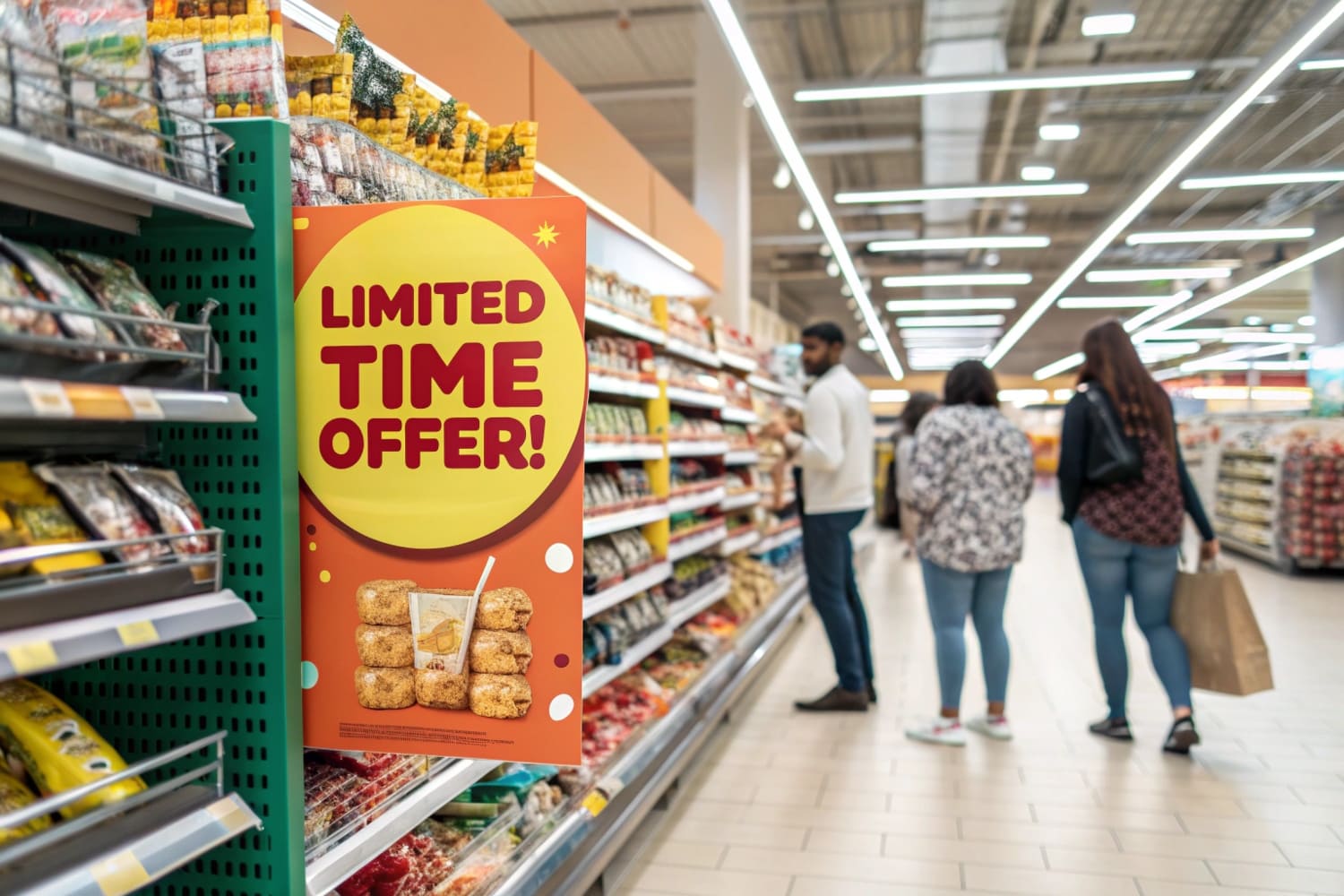 Cut Through the Visual Clutter with Wobblers, Flags and Shelf Channel Strips