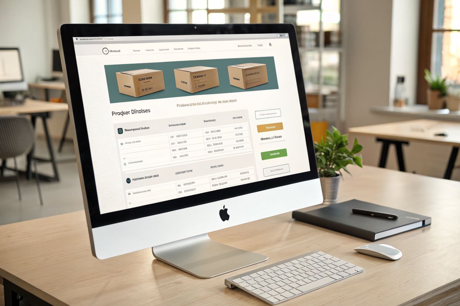 Onde posso comprar caixas de exibição?