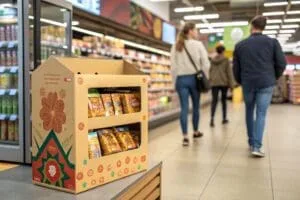 What are cardboard display boxes?