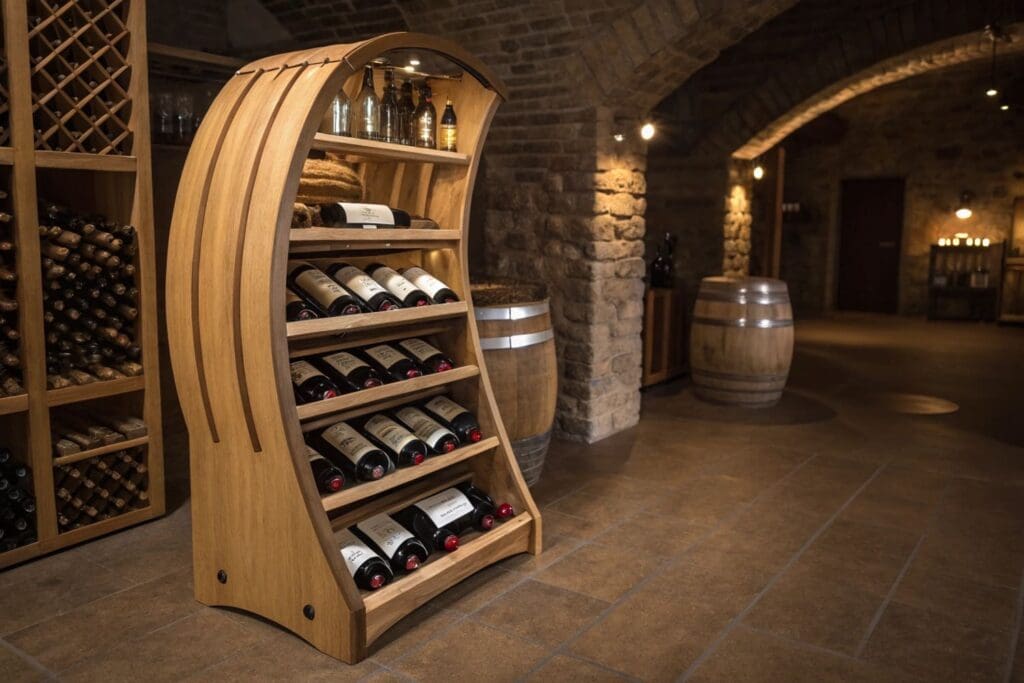 Какая винная полка лучше всего подходит?