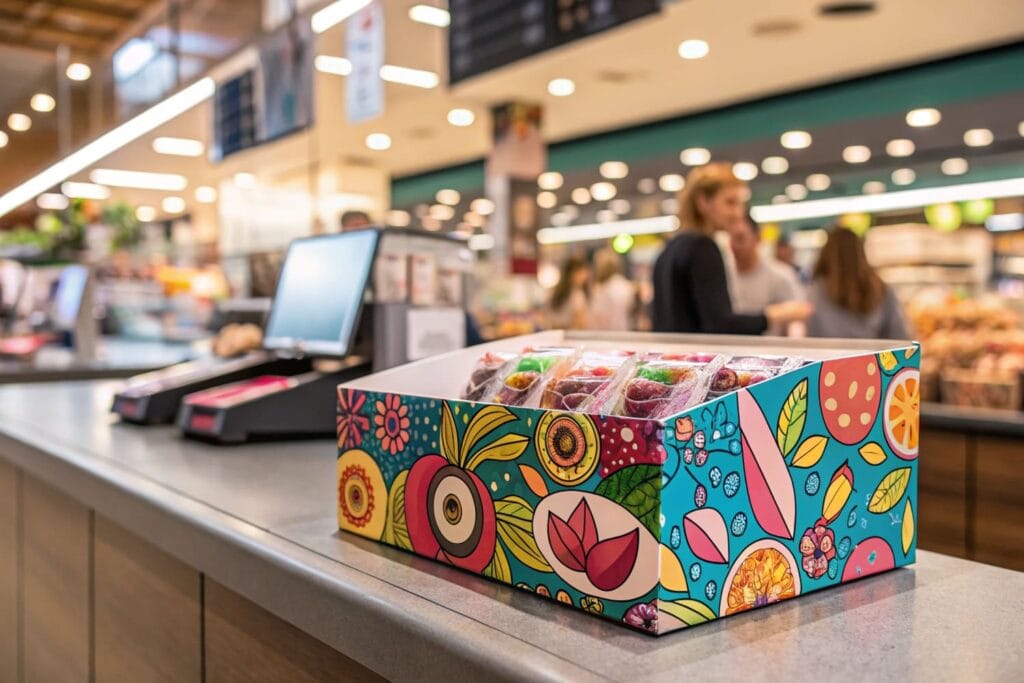 ¿Cuáles son las cajas de visualización de productos personalizados?