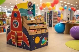 What is product identity with cardboard display boxes?