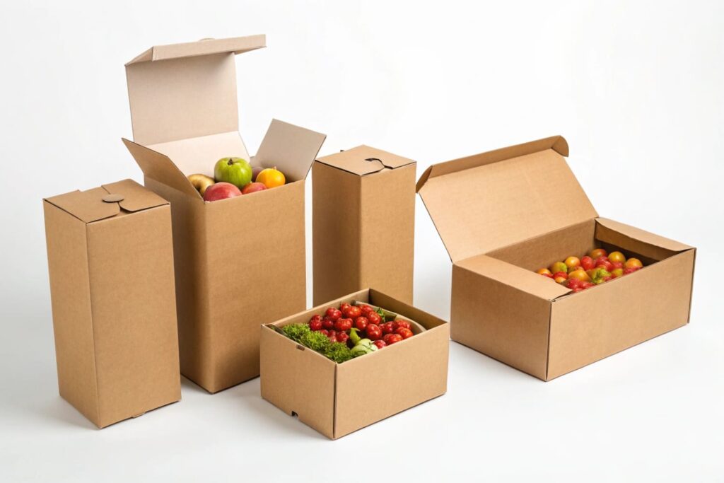 ¿Qué estilos de cajas de cartón plegables ofrecen?