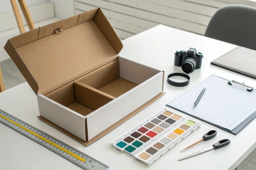 ¿Recibiré una prueba antes de que mi embalaje personalizado entre en producción?