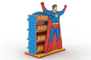 Can I get a sample of my custom cardboard display?