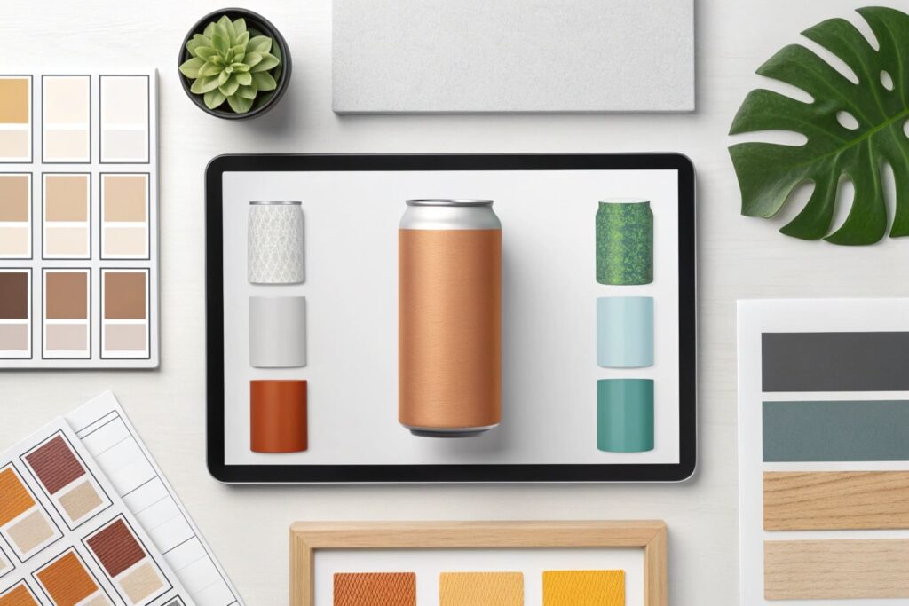 ¿Cuál es la cantidad mínima de pedido para envases de cerveza personalizados?