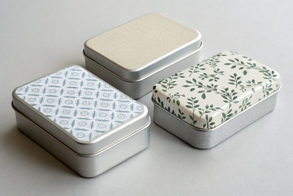 ¿Cuál es la cantidad mínima de pedido para cajas de lata personalizadas?