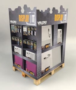 Velcro Pallet Display