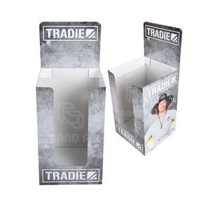 Custom Cardboard Bin Display Shipper for Hats