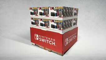 Velcro Pallet Display