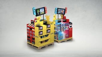 Velcro Pallet Display