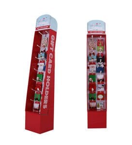 礼品卡 圣诞礼物 节日卡片 挂钩展示架