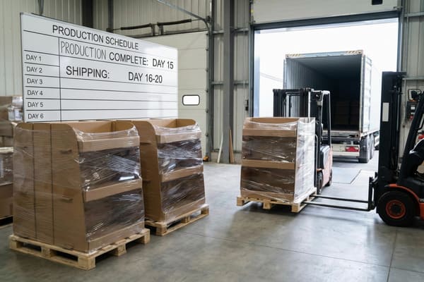 What is the lead time for custom endcap displays?