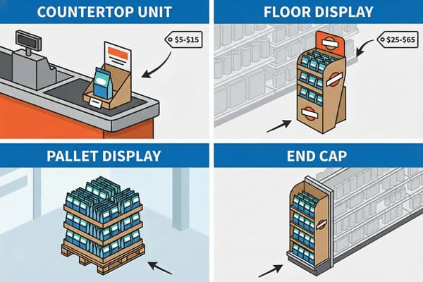 Types of POP Displays and Their Cost Ranges?
