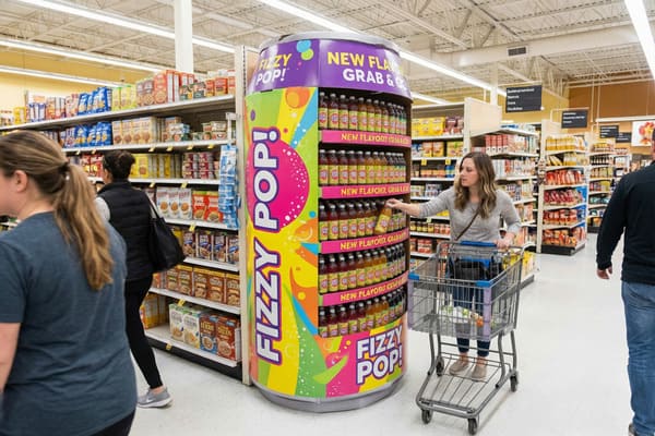 Qu'est-ce qu'un présentoir sur le lieu de vente ?