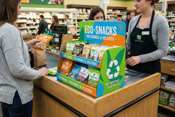 Sind Ihre Thekenaufsteller aus Karton recycelbar?