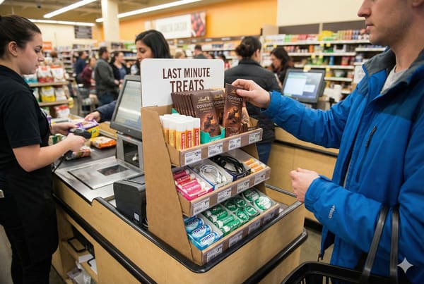 青いジャケットを着た男性客が、 