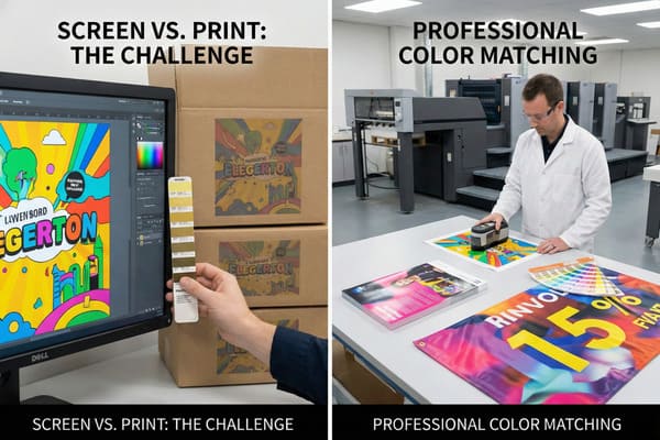 ما هي مطابقة الألوان في الطباعة، وكيف تعمل؟