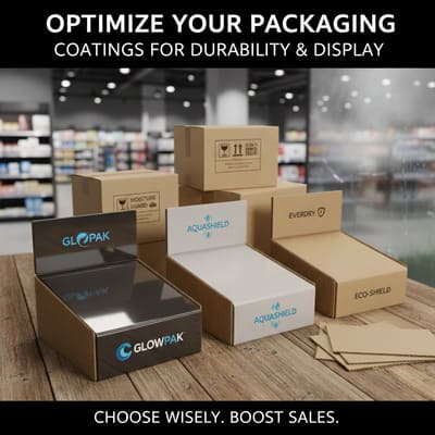 What coatings work best for corrugated packaging?