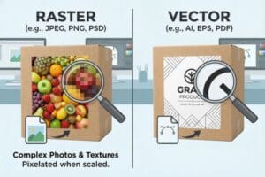 Raster vs Vector: Which to Use for Packaging?