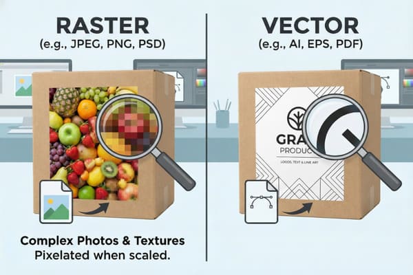 Raster vs Vector: Which to Use for Packaging?
