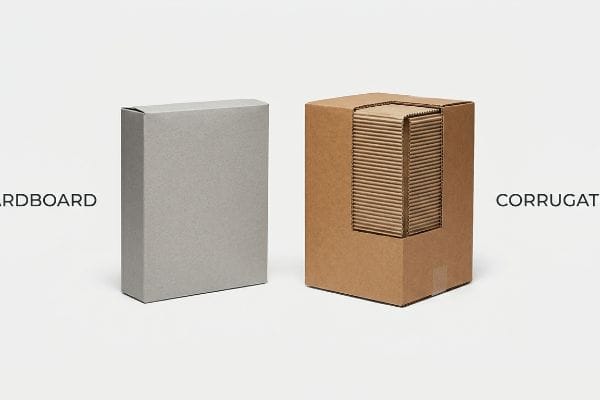 cardboard corrugated fluted structure