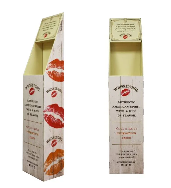 expositor de uísque de marca fsdu