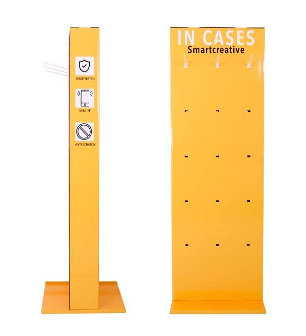 гофрированный крючок для демонстрации, вид сбоку