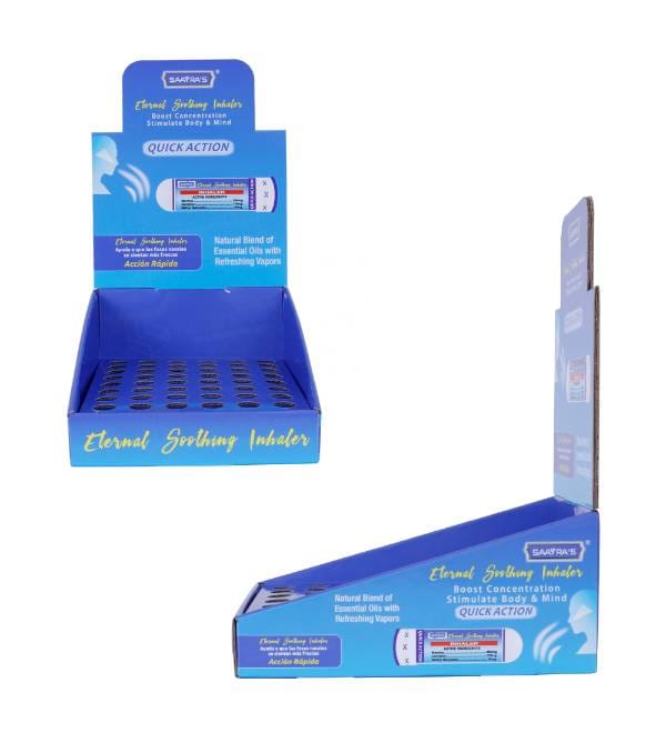 corrugated retail fixture side profile