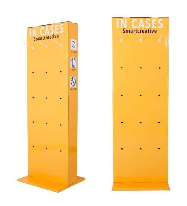 картон с индивидуальной печатью, вид спереди