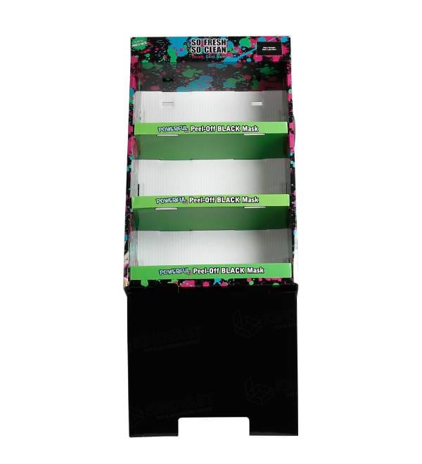 Подставка для косметики из гофрированного картона с индивидуальной печатью