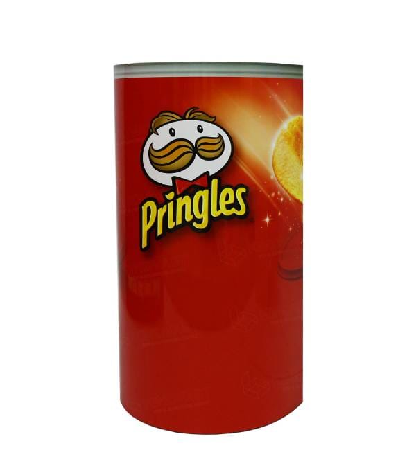 custom printed pringles retail stand
