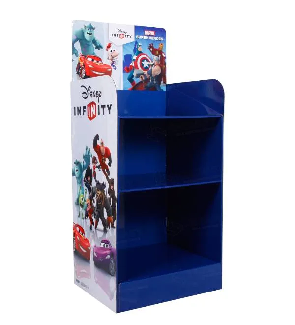Exhibidor de cartón personalizado Disney Infinity principal