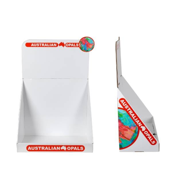 デュアルパーパス段ボール製PDQトレイ