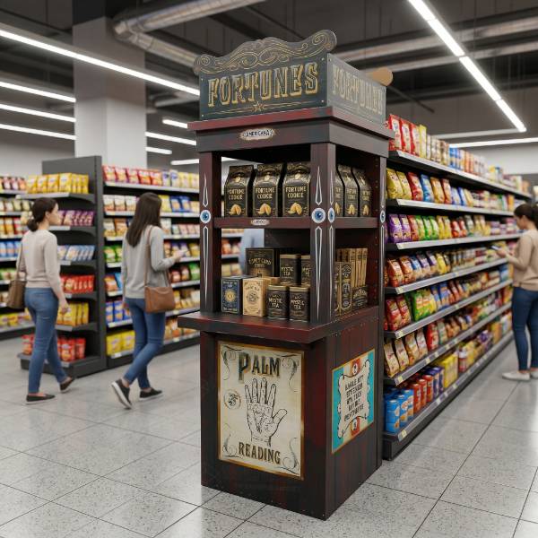 幸运饼干零售通道陈列员