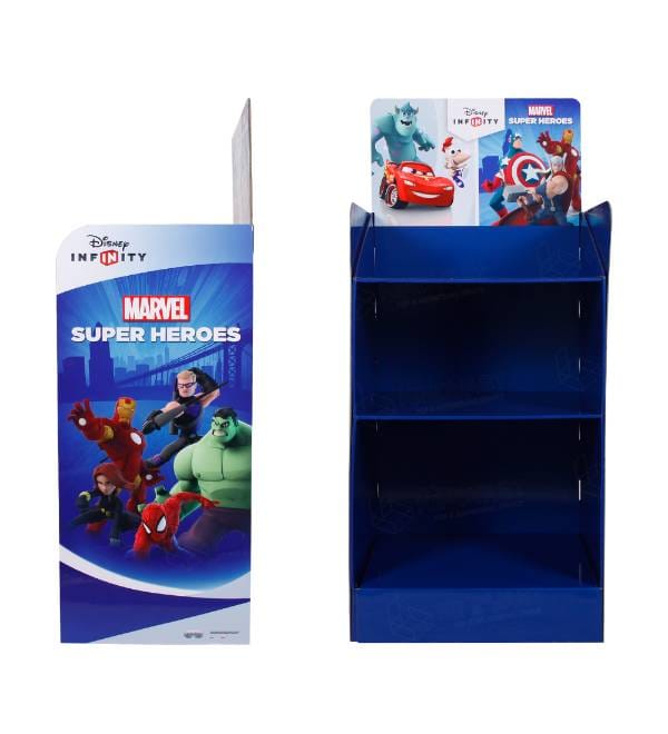 боковая панель дисплея супергероев Marvel