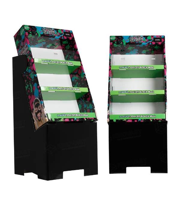 многоугольный гофрированный POS-фиксатор