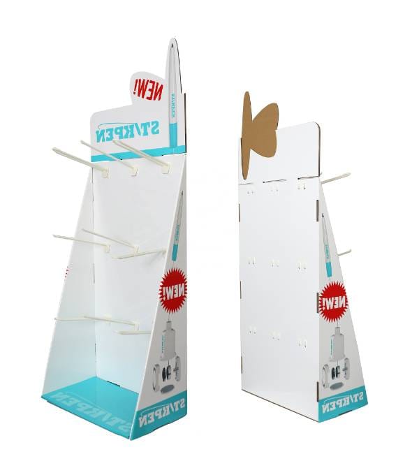 stikpen custom printed corrugated display rear