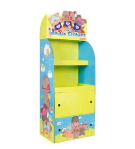 আন্ডারওয়্যার বাচ্চাদের জন্য কাস্টম কার্ডবোর্ডের ডিসপ্লে স্ট্যান্ড