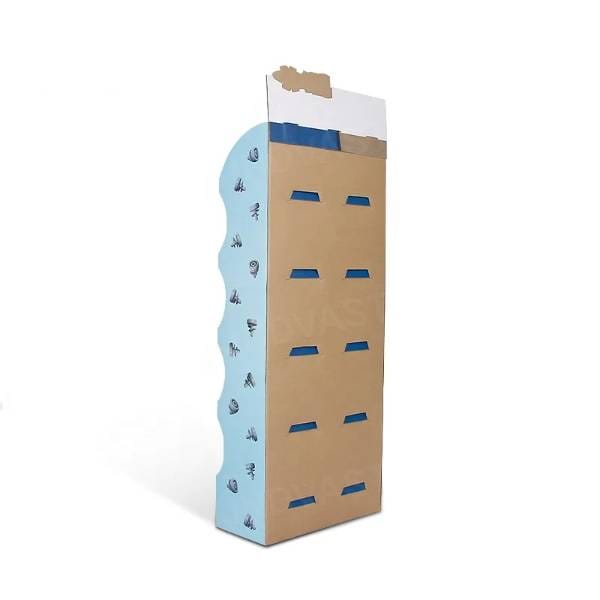 段ボール製FSDU背面構造図